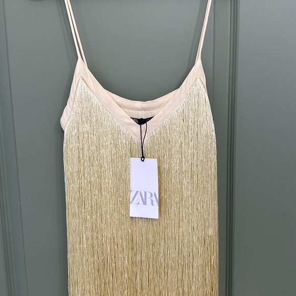 Zara fringed dress - Picture 2 of 6